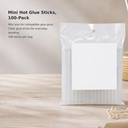 Clear glue sticks for everyday bonding